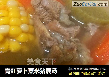 青紅蘿蔔粟米豬展湯封面圖