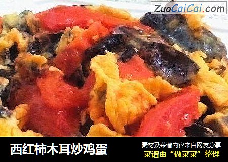 西紅柿木耳炒雞蛋封面圖
