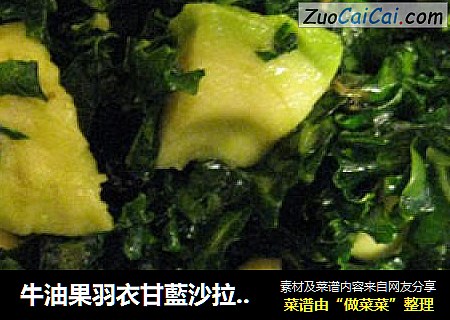 牛油果羽衣甘藍沙拉 Avocado Kale Salad