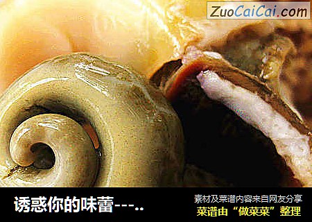 诱惑你的味蕾----姜汁海螺