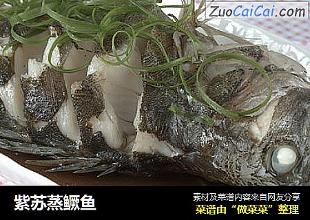紫蘇蒸鳜魚封面圖