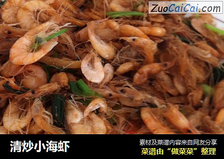 清炒小海蝦封面圖