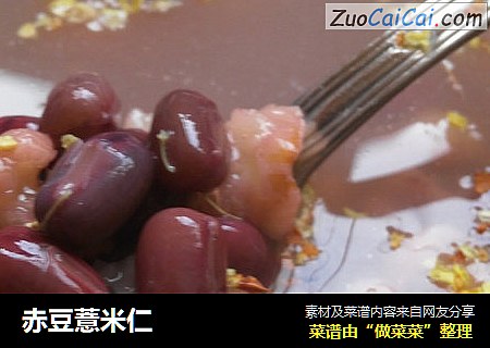 赤豆薏米仁封面圖
