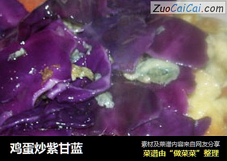 雞蛋炒紫甘藍封面圖