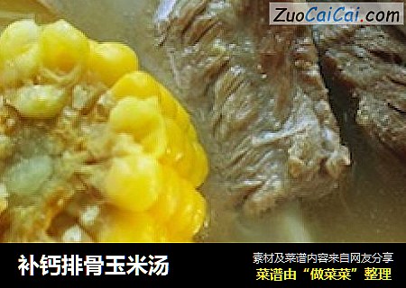 補鈣排骨玉米湯封面圖