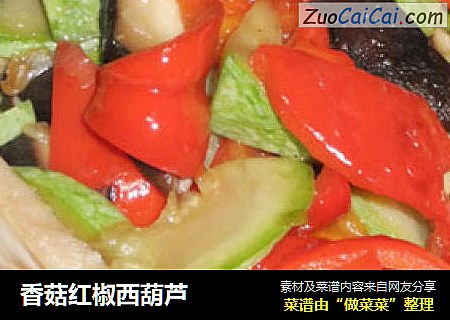 香菇紅椒西葫蘆封面圖