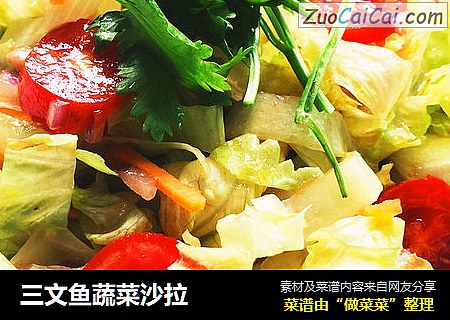 三文鱼蔬菜沙拉