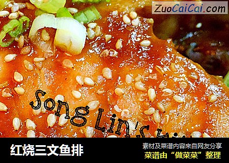 紅燒三文魚排封面圖