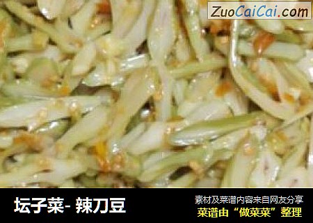 坛子菜- 辣刀豆