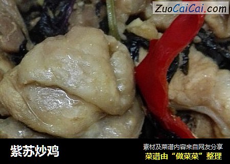 紫蘇炒雞封面圖