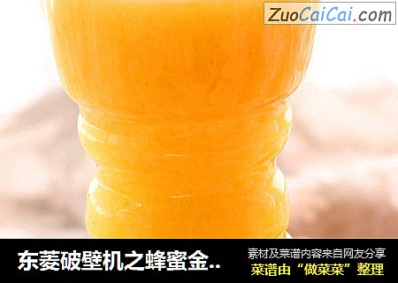 東菱破壁機之蜂蜜金桔汁封面圖