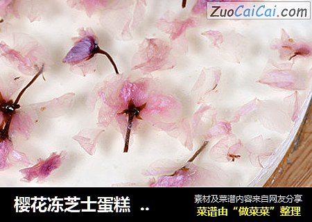 櫻花凍芝士蛋糕  德普烘焙實驗室封面圖