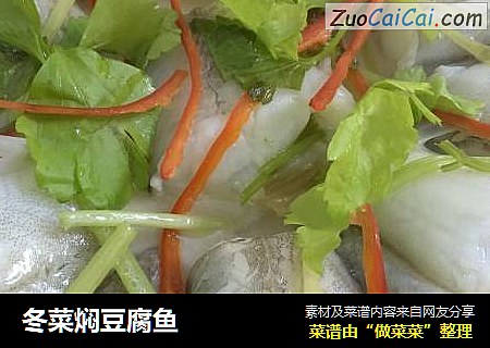 冬菜焖豆腐鱼