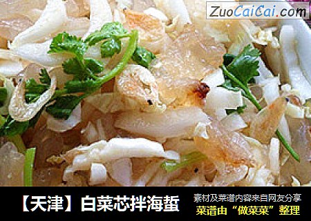 【天津】白菜芯拌海蜇封面圖