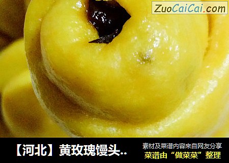 【河北】黃玫瑰饅頭~阿膠棗南瓜玉米蜜棗玫瑰饅頭封面圖