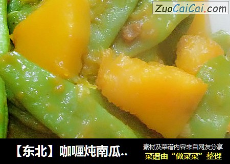 【東北】咖喱炖南瓜大豆角封面圖