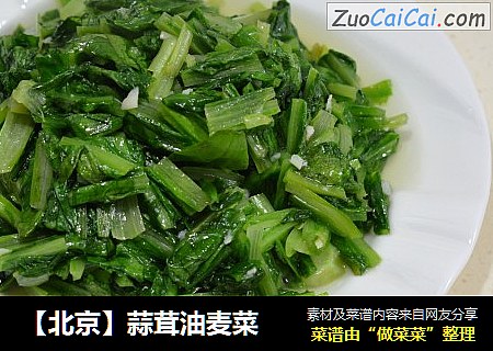 【北京】蒜茸油麦菜