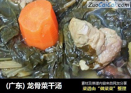 (廣東) 龍骨菜幹湯封面圖