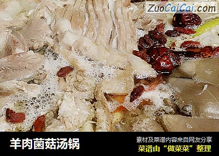 羊肉菌菇湯鍋封面圖