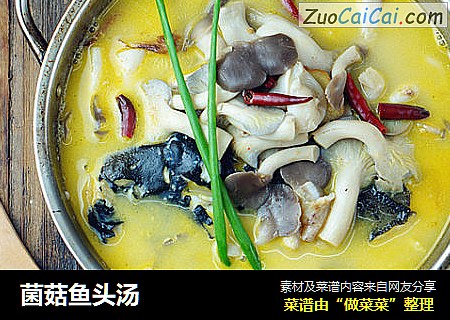 菌菇鱼头汤