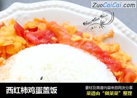 西红柿鸡蛋盖饭