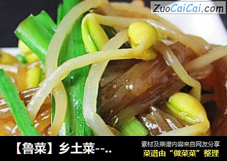 【鲁菜】乡土菜--韭菜豆芽炒粉丝