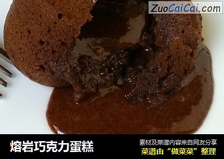 熔岩巧克力蛋糕封面圖
