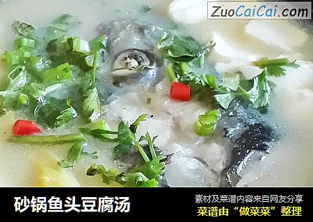砂鍋魚頭豆腐湯封面圖