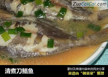 清煮刀鲳魚封面圖