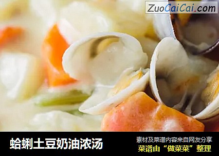 蛤蜊土豆奶油濃湯封面圖