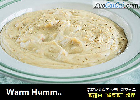 Warm Hummus Soup 鹰嘴豆泥暖汤