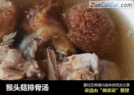 猴头菇排骨汤