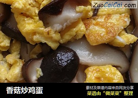 香菇炒雞蛋封面圖