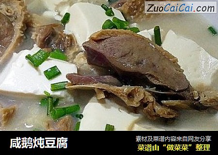 咸鹅炖豆腐