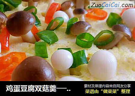 雞蛋豆腐雙菇羹──“魚兒廚房”私房菜封面圖