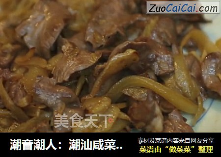 潮音潮人：潮汕鹹菜炒豬心封面圖