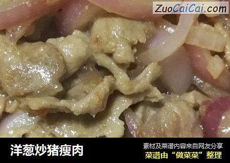 洋蔥炒豬瘦肉封面圖