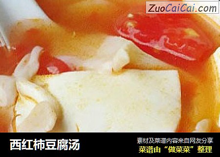 西紅柿豆腐湯封面圖
