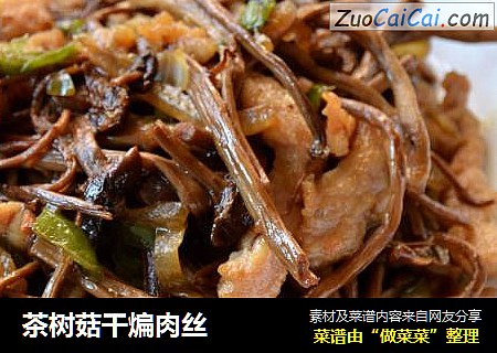 茶樹菇幹煸肉絲封面圖