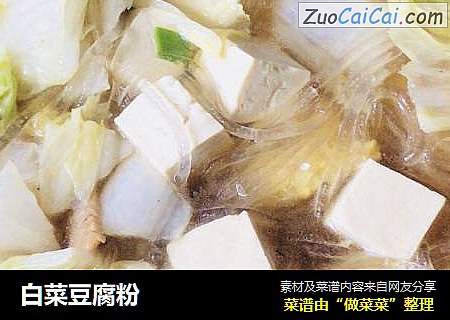 白菜豆腐粉