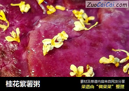 桂花紫薯粥封面圖