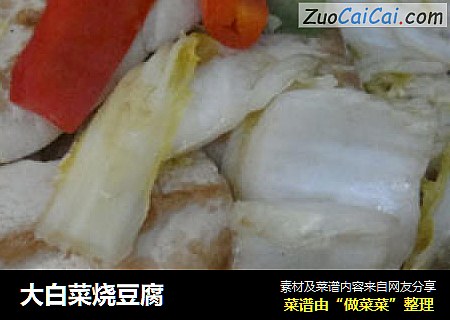 大白菜烧豆腐
