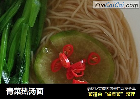 青菜熱湯面封面圖