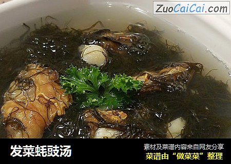 发菜蚝豉汤