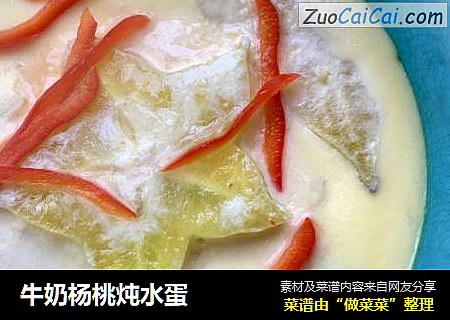 牛奶楊桃炖水蛋封面圖