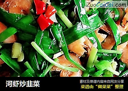 河蝦炒韭菜封面圖
