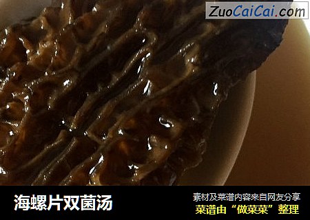 海螺片双菌汤