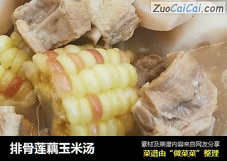 排骨蓮藕玉米湯封面圖