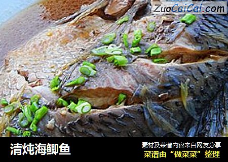 清炖海鲫魚封面圖