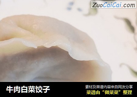 牛肉白菜饺子